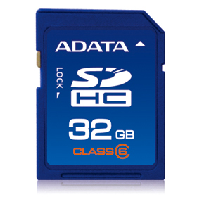 Memory Card SDHC (Class 6)