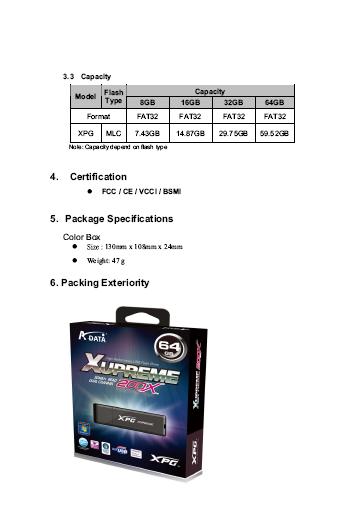 XPG Flash Drive